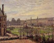 卡米耶 毕沙罗 : The Carrousel, Grey Weather